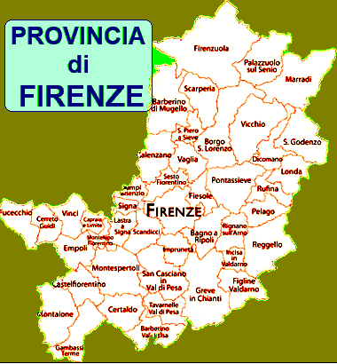 COMUNI IN PROVINCIA DI FIRENZE - SPAZZACAMINI IN PROVINCIA DI FIRENZE PER CAPPE E CANNE FUMARIE